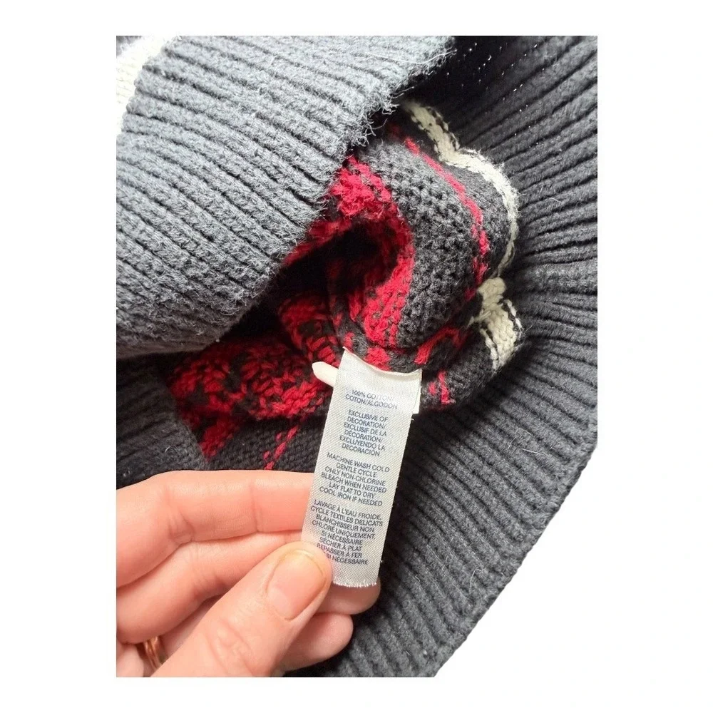 Chaps Sweater Gap Pants‎ Kids 3T Set Fair Isle Quarter Zip Joggers Raglan Black